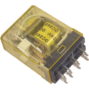Relé Ry2s Ul, DC24V 3A DPDT, Miniatura Electromagnética de Uso General - Product Image 1