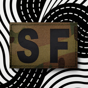 Camo Laser Nylon Noir IR Tactique Lettre Patch FIRE JTAC <span class=keywords><strong>JFO</strong></span> Night-Vision Vérification Patch Argent Réfléchissant MP Nylon Étiquette Coudre - Product Image 5