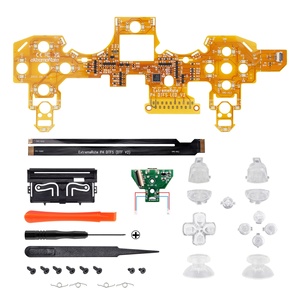 DTFS <b>Led</b> Kits <b>Led</b> Retrofit Kit With Full Set FPC <b>Light</b> Board for PS4 Slim Thumstick Trigger Face Buttons Set - Product Image 2