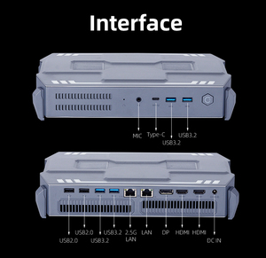 Mini PC de jeu Xcy I9 12900hk 3060m 2.5g Lan Ethernet Wifi Hd Dp Display Win11 Ordinateur Gamer X111 Mini PC de jeu - Product Image 5