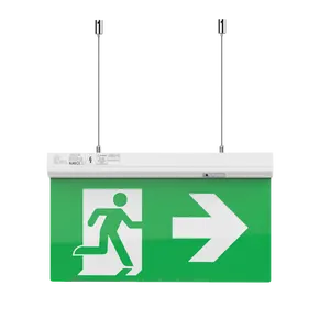 Norme IEC 3W lumière de direction de sortie d'urgence maintenue