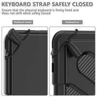 Étui clavier magnétique pour tablette Samsung S8 Ultra X900