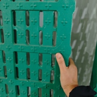 Plancher d'élevage d'animaux de qualité professionnelle personnalisable, plaque de déchets d'élevage, plancher d'alimentation en plastique pour porcs