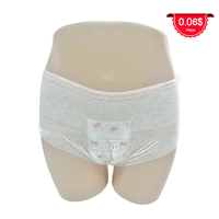 Ventes en gros de culottes menstruelles jetables en coton biologique super absorbantes pour femmes, culottes post-partum, culottes sanitaires