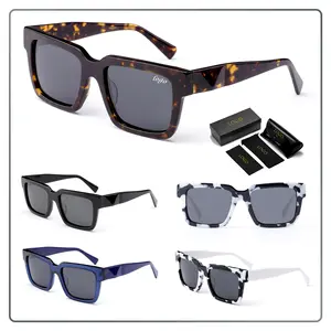 Классическая Мода квадратная оправа женские солнцезащитные очки УФ-очки ацетат солнцезащитные очки поляризованные