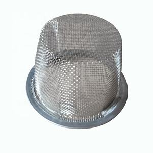 Edelstahl 304 Draht Netz Gartenschlauch Waschbecken Abflussssiebhahn Wasserflasche Filterkappe - Product Image 1