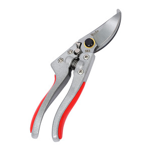 Basil Pruning Shears 20.5cm Alloy Steel Blade Red Handle For Fruit <b>Tree</b> Trimming - Product Image 5