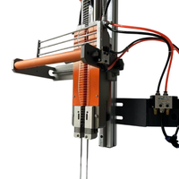 Machine de fixation industrielle automatique pneumatique pour cartes métalliques, système d'agrafage élastique pour bois à aiguille variable, sans lames