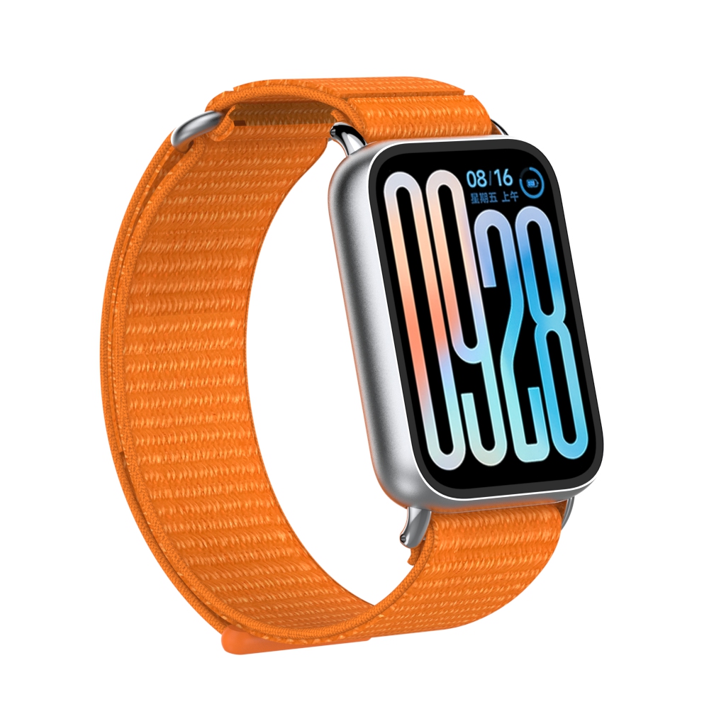 Suitable for Xiaomi Band 9pro Watch Strap with Two Nylon Loops and Mi8pro High-value Redmi Watch 4 Wrist Strap