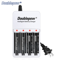 Chargeur de batterie intelligent à 4 emplacements pour Ni-MH Ni-CD 1.2V AAA AA en vente