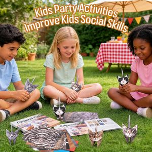 Kit de bricolage pour chats en <span class=keywords><strong>papier</strong></span> origami (50 feuilles) - Vidéo manuelle de <span class=keywords><strong>pliage</strong></span> facile pour les 8-12 ans et adultes - Décoration de bureau amusante - Cadeaux créatifs - Product Image 6
