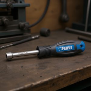 Llave de Tubo Fervi de 10 mm con Mango de Acero Cr-V - Product Image 3