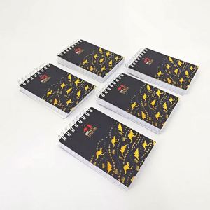 Promotional A7 PP Cover Coil Notebook Customized logo Waterproof Pocket Record Notepad Paper School Office Supplier - Product Image 5