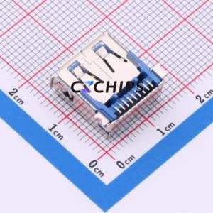 USB-313-ACSY USB Connector SMD Connector ( Connector Type: Type-A )( Gender: Female )( Mounting Type: Horizontal Mount ) - Product Image 2