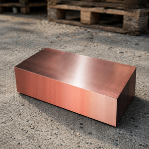 Plaque de <span class=keywords><strong>cuivre</strong></span> de haute pureté personnalisée de 1 mm, 2 mm, 3 mm, 5 mm / Plaque de <span class=keywords><strong>cuivre</strong></span> de 1,5 mm / Plaque de <span class=keywords><strong>cuivre</strong></span> rouge de 5 mm - <span class=keywords><strong>Prix</strong></span> au kg - Product Image 1
