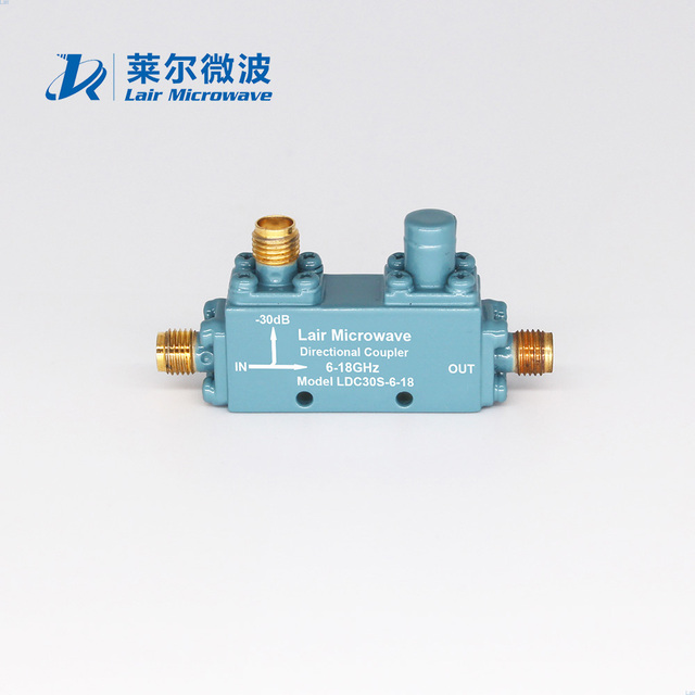 Lair RF Microwave Directional Couplers 6-18 GHz 30DB SMA/2.92 Mounting Low VSWR Low Insertion Loss 50W, RF Coupler, Coupler