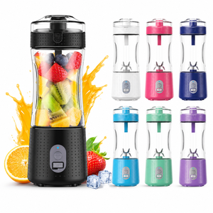 Mejor Opción B2B: Licuadora Portátil al por Mayor de Fábrica, Mini Vaso Mezclador Recargable Eléctrico para Frutas, Regalo de Cumpleaños, Batidora de Smoothies - Product Image 1