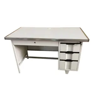 Popular Big Lots Metal Office Desk Used In Office/modern Steel Office Desk With Locking Drawers