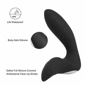 Masseur de prostate électrique musical avec port USB, sûr pour l'anus, vibrateur sans fil pour femmes - Product Image 6