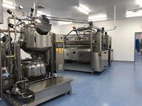 Machine professionnelle de fabrication de bonbons, 1 pièce, ligne de bonbon douce au caramel, grande échelle