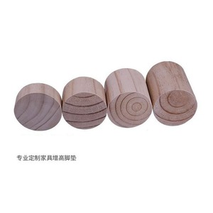 Wooden <b>Cabinet</b> Leg Raising Blocks Pine Wood Natural Color Durable Furniture Support For Table <b>Bed</b> <b>Cabinet</b> - Product Image 1