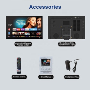 ทีวีพกพาอัจฉริยะ AG ขนาด 14-20 นิ้ว รองรับ Android HD Ready ใช้พลังงาน 12V พร้อมแบตเตอรี่แบบชาร์จได้ สำหรับการตั้งแคมป์และการใช้งานกลางแจ้งในรถบรรทุก รุ่น LE - Product Image 6