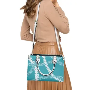 2024 Neu eingetroffen hawaiianische polynesische samoanische indigener Design individuelle Premium-Mode einzigartige Miss Handtasche mit individuell bedrucktem Logo