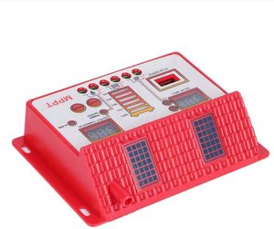 ชุดระบบโซลาร์เซลล์ออฟกริด 15KW พร้อมแผงโซลาร์เซลล์ 2*100W และคอนโทรลเลอร์ LCD 20 30A พร้อมพอร์ต USB สำหรับบ้าน รุ่น SK-1500W - Product Image 6
