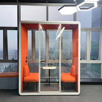 Espace de travail modulaire pour bureau, pod de réunion insonorisé, salle de karaoké musicale pour centre commercial, boutique, maison de loisirs