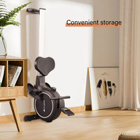 BESTGYM Rameur à résistance magnétique 4KG avec volant d'inertie, selle confortable pour musculation, usage domestique et commercial, vente chaude, direct usine