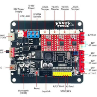 Mesin ukir CNC 2-in-1, penggilingan kayu & pemotongan ukiran UNTUK PCB PVC plastik akrilik logam