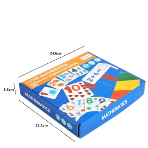 Nuovo gioco di apprendimento numerico multifunzionale conteggio della <span class=keywords><strong>matematica</strong></span> giocattolo per bambini numero di corrispondenza all'ingrosso gioco di Puzzle giocattolo in legno per bambino - Product Image 6