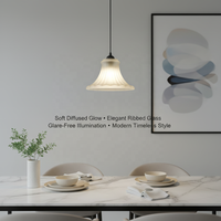 Abat-jour en forme de trompette soufflé à la main, style méditerranéen, pour la décoration intérieure de salle de bain, inspiré des régions côtières chinoises, vente chaude en usine