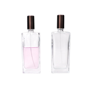 Botellas de aceite de fragancia de embalaje por separado de lujo de 50ML, botella vacía de vidrio con espray de Perfume portátil - Product Image 6