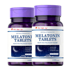 <span class=keywords><strong>Comprimés</strong></span> de mélatonine, complément alimentaire naturel pour favoriser le sommeil, non accoutumant, certifié GMP, approvisionnement en vrac - Product Image 2