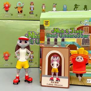 100% authentique original ToptoyZOOTOPIA 2 NICK & JUDY <span class=keywords><strong>Meilleure</strong></span> série Undercover Figurine PVC Boîte aveugle Échelle 1/6 6 boîtes/ensemble - Product Image 6