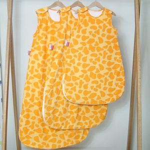 Saco de Dormir de Bambú para Bebé y Niño Pequeño, Saco de Dormir Unisex con Cierre de Cremallera Personalizado, Color Beige, para las 4 Estaciones - Product Image 3