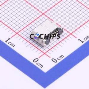 MICRO-04-P1-A1T2 USB Connector SMD Connector ( Connector Type: Micro-B )( Protocol Standard: USB 2.0 )( Gender: Female ) - Product Image 2