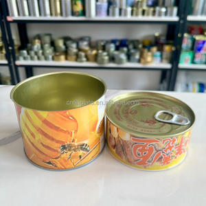 Latas de hojalata personalizadas con revestimiento apto para alimentos, tapa de fácil apertura y superficie lacada para seguridad alimentaria y fabricantes de especias - Product Image 1