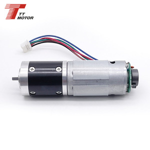 12V 300rpm miniature planetary DC geared motor with encoder, <b>28mm</b> metal, currently in stock. - Product Image 3
