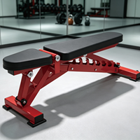 Banc d'exercice en acier de haute qualité commercial réglable usage domestique entraînement de planche abdominale support de musculation haute résistance