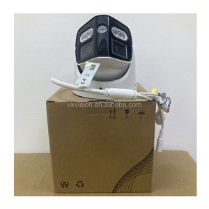 DH OEM 2x4MP tioc <span class=keywords><strong>Duo</strong></span> Splicing FIXED-FOCAL ลูกพ่อมดเครือข่ายกล้องสนับสนุนสองทางพูดคุย IPC-PDW3849- A180-AS-PV - Product Image 1