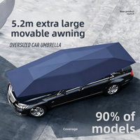 Zentopia Auvent de voiture entièrement automatique avec protection anti-grêle en tissu Oxford pour stationnement extérieur