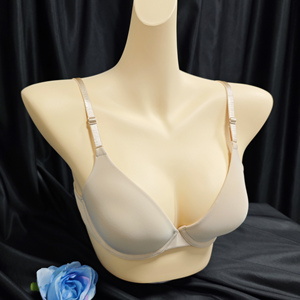 Sujetador Push-Up con Aros para Mujer, Talla Personalizada, Color Sólido, Precio de Fábrica, Tela Suave, Transpirable y Ecológica, Venta al Por Mayor - Product Image 1