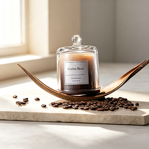 Vela Aromática <span class=keywords><strong>de</strong></span> Cera <span class=keywords><strong>de</strong></span> Soja con Cubierta <span class=keywords><strong>de</strong></span> Vidrio Degradado y Base <span class=keywords><strong>de</strong></span> Cúpula <span class=keywords><strong>de</strong></span> Vidrio, Hecha a Mano, Ecológica, Regalo <span class=keywords><strong>de</strong></span> Lujo para Pascua - Product Image 6
