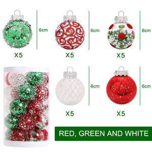 Bán Buôn Đen Vàng Long Lanh Bóng Trang Trí Đổ Xô Đính Cườm Thêu In Ấn Kỹ Thuật Giáng Sinh Cây Treo Đồ Trang Trí - Product Image 5