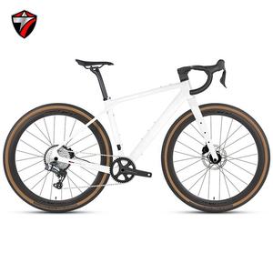 Bicicletas de Gravel X 25, Modelos de 24 Velocidades, Frenos de Disco, Ruedas de Aluminio, <span class=keywords><strong>Manillar</strong></span> de Fibra de Carbono para Ciclismo Urbano y de Gravel - Product Image 1