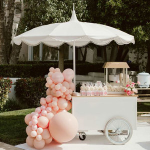 <span class=keywords><strong>Chariot</strong></span> de présentation de bonbons et desserts en <span class=keywords><strong>bois</strong></span> personnalisé avec ampoule pour événements intérieurs et extérieurs, mariages, vente au détail mobile et location commerciale - Product Image 3