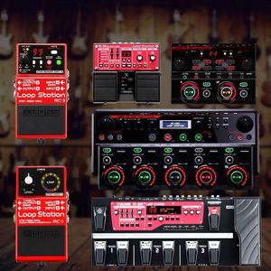 Effets en plastique ABS de la série Boss <span class=keywords><strong>RC</strong></span> pour guitares pour cordes de basson et instruments de musique avec microphone inclus - Product Image 1