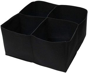 Großhandel Rechteck Pflanzer Stoff angehoben Pflanz bett Garten wachsen Taschen Kräuter blume Gemüse pflanzen Bett - Product Image 2